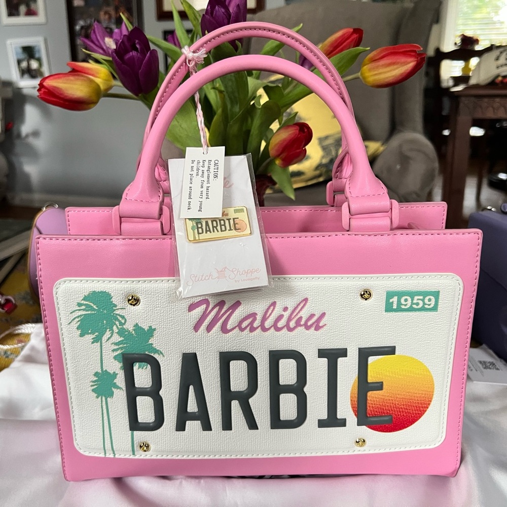 STITCH SHOPPE X BARBIE
LICENSE PLATE CROSSBODY/satchel
BAG -SOLD OUT